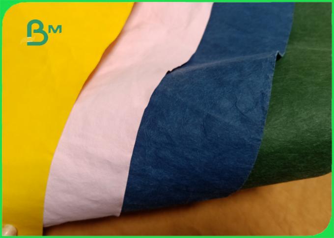 Rotolo riciclato lavabile multicolore a prova d'umidità di carta kraft per la borsa di piano