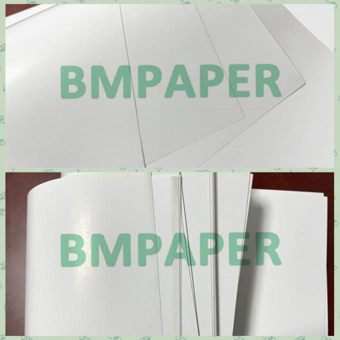 carta patinata lucida bianca di alta opacità 300g per i commerci di B2B