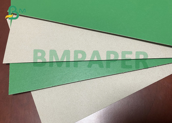 rigidezza laccata verde 2mm del cartone grigio di carta del cartone di 1.2mm alta