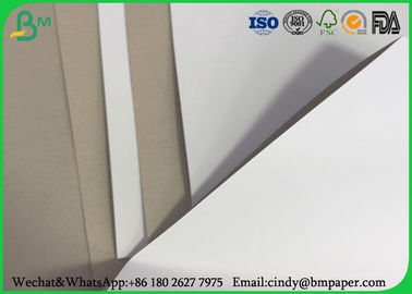carta patinata dell'argilla di 350g 450g, bordo duplex bianco con la parte posteriore di Grey in bobina/strati