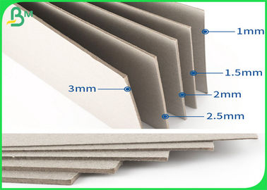 Riciclato spappoli Grey Chipboard Sheets Strong Stiffness 1.5mm Grey Paper