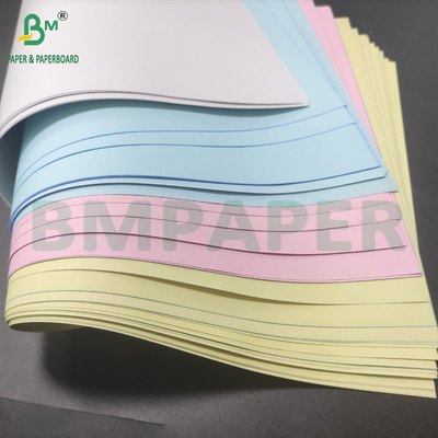 55 grammi di carta NCR digitale laser carta senza carbonio bianco CB rosa CF rosa