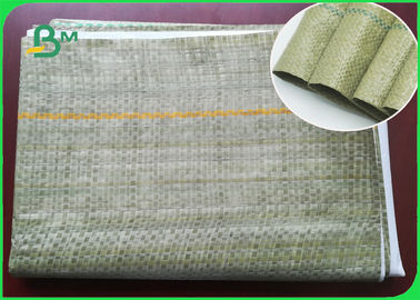 Carta composita tessuta sottile verde della borsa per le borse d'imballaggio del cemento ad alta resistenza