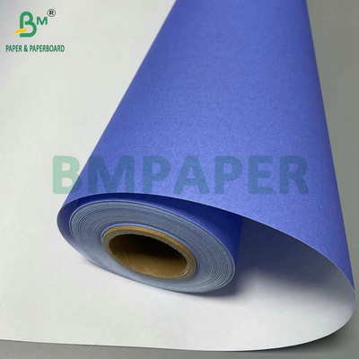 610 mm x 50 m A0 A1 80GSM Blu violace CAD Cartone di cartone