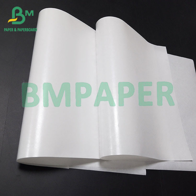 30GSM 50GSM 15PE Gloss Coat White Kraft Paper Food Packing Bag
