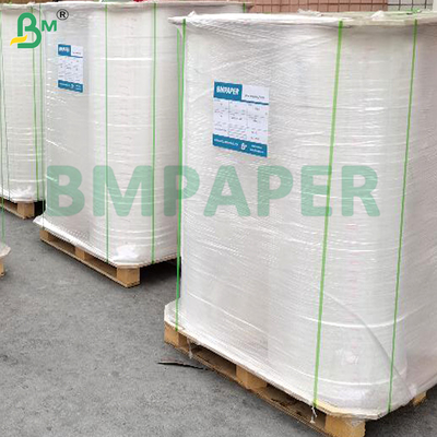 24 grammi carta bianca stampata eco di paglia avvolta carta alimentare 22 mm 5000m per imballaggio di paglia
