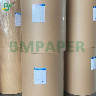 0.55mm Bianco superficie liscia carta kraft lavabile rotolo 150cm*100m