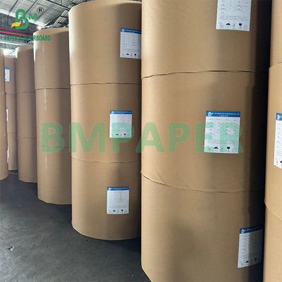 120 gm Single Side PE Coated Food Wrapping Packaging Brown Kraft Paper