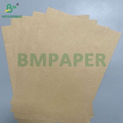 Carta Kraft a strisce di pasta di legno 60 gsm 70 gsm marrone carta kraft rossa per carta per rivestimento cartone