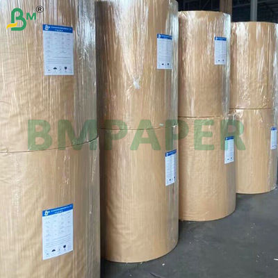 C1S 70GSM Rulli di carta lucida rivestiti su un lato per etichette di birra