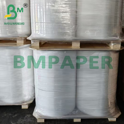 26g carta da impacchettatura di paglia bianca pura per uso alimentare 28/29mm x 6000m