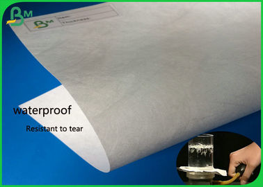 Carta da stampante in tessuto resistente alle lacrime e traspirante in bianco