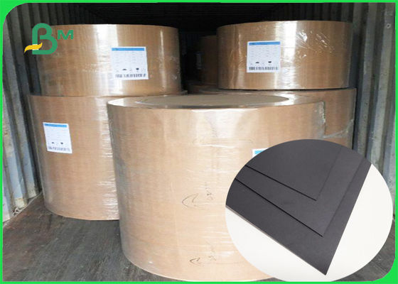 LO SGS FDA del FSC ha certificato il cartone del nero di 350gsm 400gsm per le coperture del taccuino