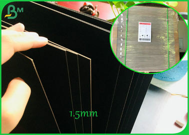 cartone di colore nero rivestito di entrambi i lati di 800GSM 1.2mm per la fabbricazione del contenitore di regalo di qualità superiore