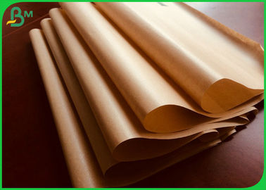 Carta kraft impermeabile al grasso di Brown del commestibile con PE ricoperto per la fabbricazione dei sacchi di carta