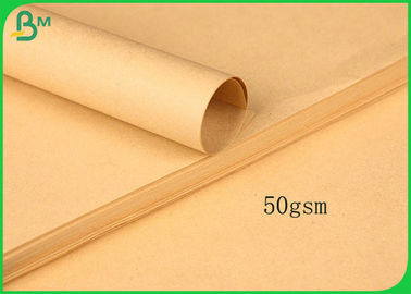 Rotolo marrone chiaro della carta kraft del commestibile 50GSM Per l'anatra o il popcorn di arrosto d'imballaggio