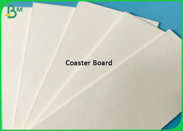 Carta bianca non rivestita del sottobicchiere di 220G 270G 320G 350G/carte assorbente 0.4mm - 2mm spessi