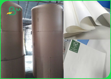 Alta carta kraft bianca di bianchezza 70gsm FDA di larghezza 70×100cm per imballaggio alimentare