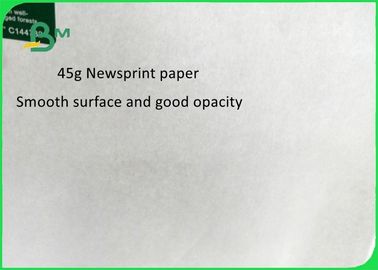 30LB 48.8gsm allentano ed assottigliano la carta di superficie liscia della carta da giornale per il fiore d'imballaggio