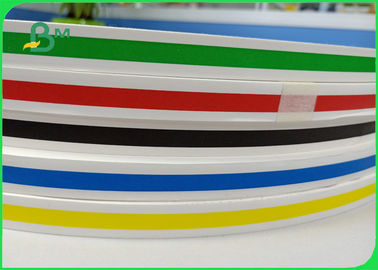 Rotolo colorato biodegradabile della carta di paglia 60gsm di dimensione 15mm per la fabbricazione della paglia