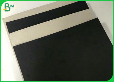cartone di carta laminato nero 2MM di 1.5MM con Gray senza parte posteriore della laminazione