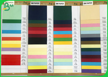 carta colorata blu solida Bristol Printing Board Paper Sheets di 70gsm 220gsm