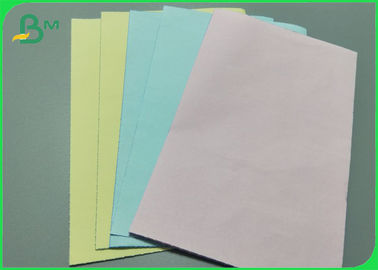 Carta gialla verde dell'ncr delle copie carboni per Incoices 48gsm - 125gsm