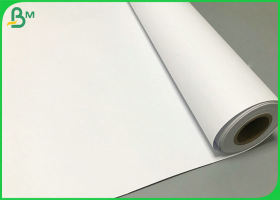 Rotolo bianco della carta di tracciatore della pianura 20LB cad di dimensione di A0 A1 per stampa a getto di inchiostro