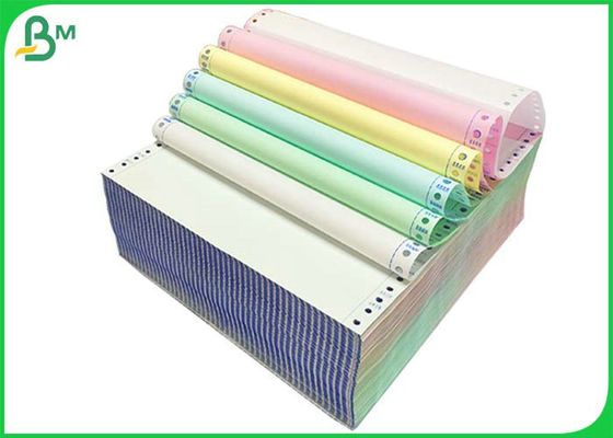 55gsm carta autocopiante in bianco blu bianca Rolls o strati per stampa della ricevuta