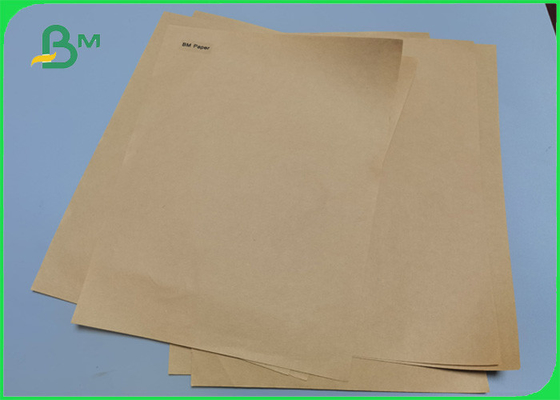 Rotoli marroni estendibili di carta kraft dei forti semi di qualità 90gsm per le borse del cemento