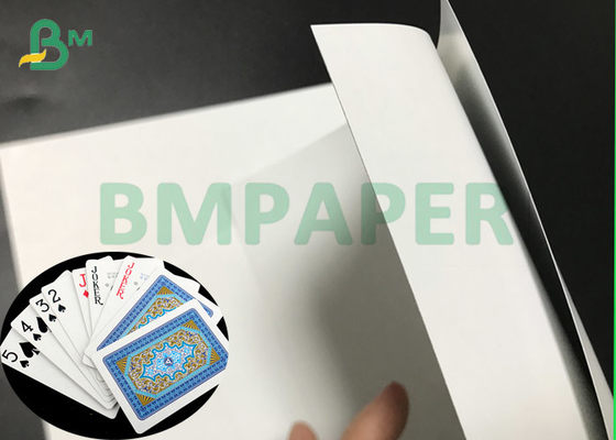 Cartone blu della carta da gioco di lucentezza del centro 250gsm 300gsm C2S per la carta del poker