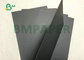 I nero solido cartone nero dello strato di 100cm x di 65 1mm 2.0mm 3.0mm per montato usato