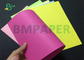 Carta non patinata verde rosa 180Gram 210Gram Bristol Color Light per la stampa