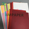 Colore rosso Bristol Paper non rivestito 70gsm ai materiali multipli di personalizzazione di colore 250gsm