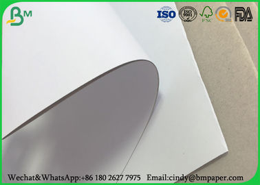 un lato bianco di 100 x 70 grs/m2 di cm 170gsm 180gsm 230 ha ricoperto il bordo duplex la parte posteriore di grey che adatta inietta la stampa