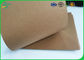 Cartone 80gsm - 350gsm della fodera di Brown Kraft che allunga resistenza per la carta della borsa del cemento