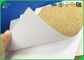 Carta kraft vergine di Brown Della polpa di 100%, bordo superiore bianco della fodera di 200gsm 250gsm 300gsm Kraft