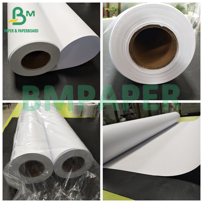 Carta da legno vergine in polpa CAD 80gm Inkjet Plotter Laser Copier Paper 20Lb 24inch 150ft