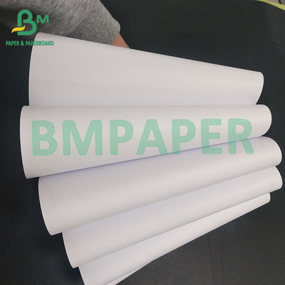 Carta da legno vergine in polpa CAD 80gm Inkjet Plotter Laser Copier Paper 20Lb 24inch 150ft