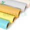 Carta di rilascio rivestita unidirezionalmente con rivestimento di silicio a colori Kraft 60GSM 80GSM per adesivi