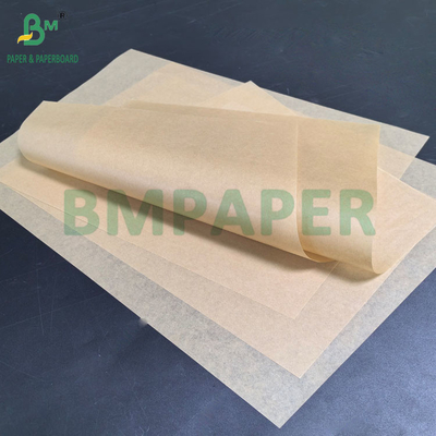 40 g di carta da forno rivestita in silicone carta greaseproof naturale Kraft Deli
