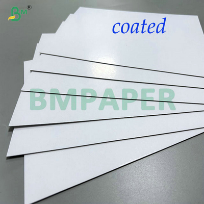 1.2mm 1.5mm 2 lati rivestiti di cartone bianco stratificato per scatole di imballaggio cosmetico 70x100cm