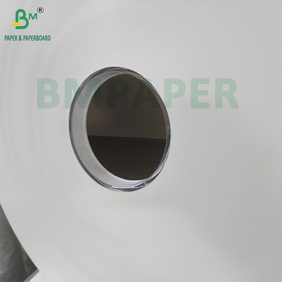 24 grammi Carta bianca e colorata per la paglia da bere Rollo individuale 25,5 mm 32 mm