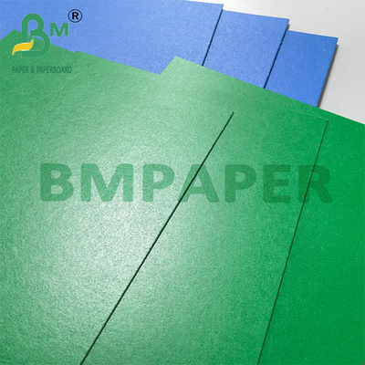 1.2mm 1.4mm Carta laminata blu verde su una sola faccia per la copertina del libro