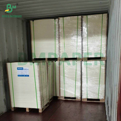 Bianco naturale 600um 900um Doppio lato Pad birra non rivestito Cartone