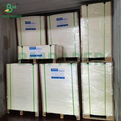 Bianco naturale 600um 900um Doppio lato Pad birra non rivestito Cartone