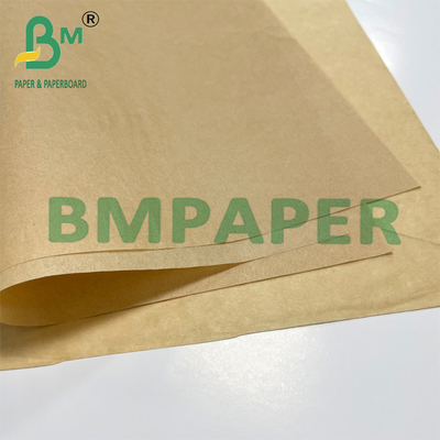 30 - 60 gm Carta da forno greaseproof per vapore e avvolgimento colore marrone