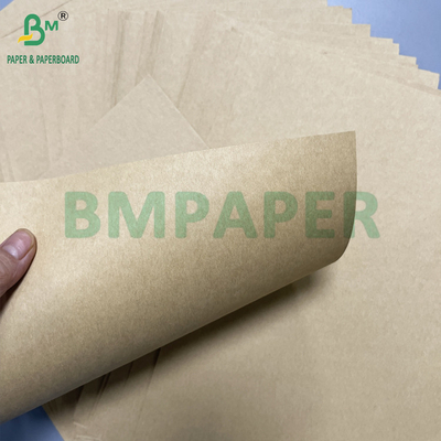 500 mm di alta resistenza 70 90 GSM marrone carta kraft pura Rollo di pacchetto