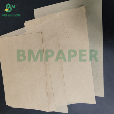 35 gm 40 gm carta da imballaggio per panini a prova di grasso marrone per cestini alimentari 700 mm