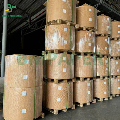 35 gm 40 gm carta da imballaggio per panini a prova di grasso marrone per cestini alimentari 700 mm